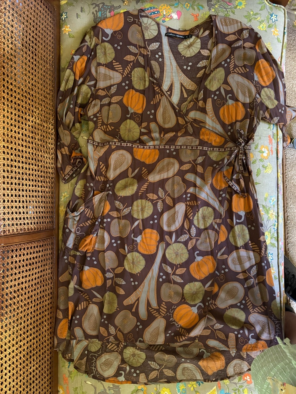 Gudrun Sjoden wrap dress XL
